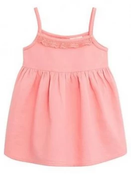 Mango Baby Girls Strappy Dress - Pink