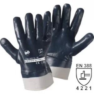 L+D Cross-Nitril 1452 Nitrile butadiene rubber Protective glove Size 10, XL EN 388 CAT II 1 Pair