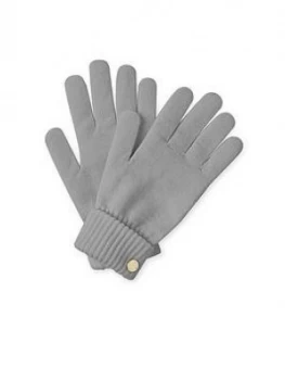 Katie Loxton Chunky Knit Gloves - Grey