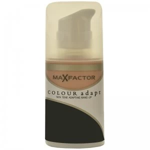 Max Factor Colour Adapt Liquid Foundation Shade 050 Porcelain 34ml