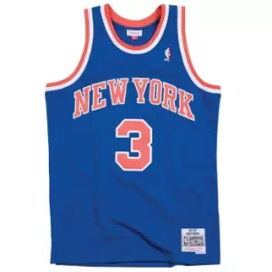 Mitchell And Ness Nba New York Knicks 1991-92 Swingman Jersey John Starks, Royal Knicks, Male, Basketball Jerseys, SMJYGS18189-NYKROYA9