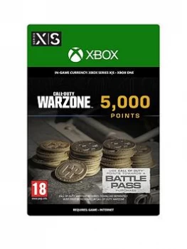 Call of Duty Warzone 5000 Points Xbox One Series X