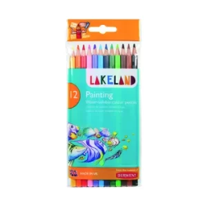 Derwent Lakeland Watercolour Painting Pencils (Pack of 12) 33254