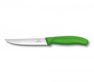 Swiss Classic Gourmet Steak Knife (green, 12 cm)