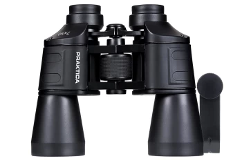 PRAKTICA Falcon 7x50mm Field Binocular Black + Universal Tripod Mount Adapter