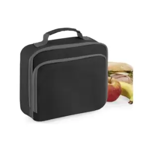 Quadra Lunch Cooler Bag (Pack of 2) (One Size) (Black)