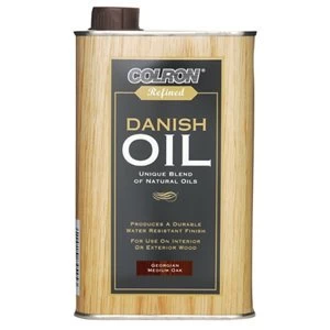 Colron Refined Georgian medium oak Danish Wood oil 0.5L