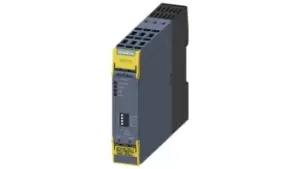 Siemens SIRIUS 24 V dc Safety Relay - Single Channel With 4 Safety Contacts, Automatic, Monitored Reset