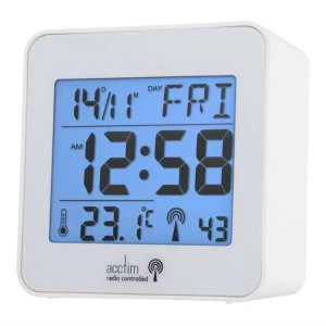 Acctim Kale Radio Controlled LCD Alarm Clock