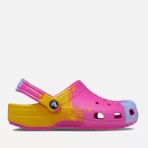 Crocs Classic Clog, Juice/Multi, size: 5, Female, Slides & Sandals, 208275-6UC