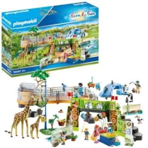 Playmobil Family Fun Large Zoo (70341)