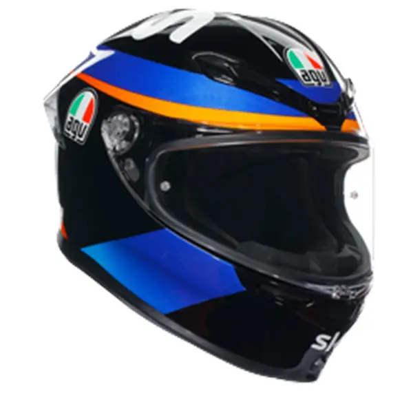 AGV K6 S E2206 Mplk Marini Sky Racing Team 2021 002 Full Face Helmet Size S