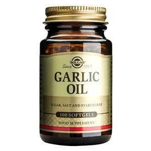 Solgar Garlic Oil Softgels 100 softgels.