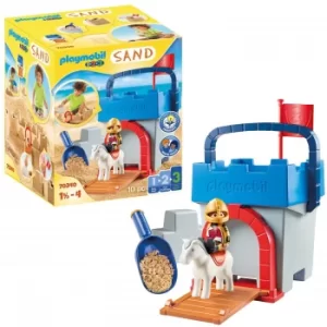 Playmobil SAND Knight's Castle Sand Bucket For 18+ Months (70340)
