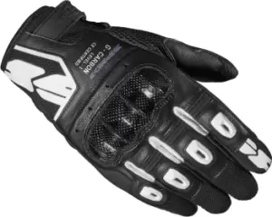 Spidi G-Carbon Motorcycle Gloves, black, Size S, black, Size S