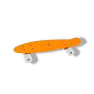22 Inch Plastic Skateboard (Orange)
