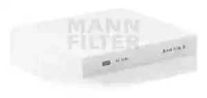 Cabin Air Filter Cu2141 By Mann-Filter