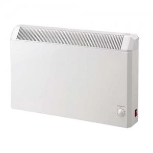 Elnur 0.75kW White Manual Electric Panel Heater with Analogue Control