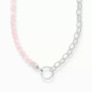 Charm Club Pink Pearls Necklace KE2188-034-9