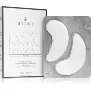 Avant Age Radiance Hydra-Bright Collagen Eye Restoring Pads Collagen Eye Mask with Anti Ageing Effect 3x2 pc