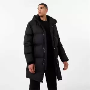 Everlast Mid Length Puffer Jacket - Black