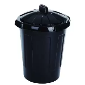Lightweight Outdoor 90 Litre Dustbins - polyethylene base withstands freezing temperatures