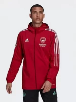 adidas Arsenal Tiro Presentation Track Top, Red Size M Men