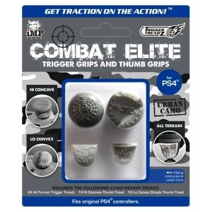 iMP Combat Elite Trigger Grips & Thumb Grips (Urban Camo) PS4