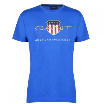Gant Archive T Shirt - Blue 422