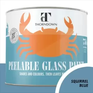 Thorndown Squirrel Blue Peelable Glass Paint 750ml