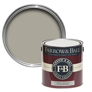 Farrow & Ball Estate Hardwick white No. 5 Matt Emulsion Paint 2.5L
