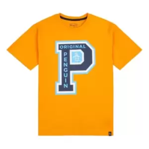 Original Penguin Logo T-Shirt Junior Boys - Orange