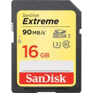 SanDisk Extreme 16GB SDHC Memory Card
