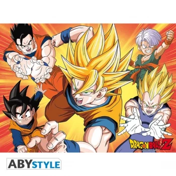 Dragon Ball - Dbz/ Saiyans Small Poster