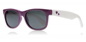 Polaroid Junior P0300C Sunglasses Purple / White 22ZY2 Polariserade 42mm