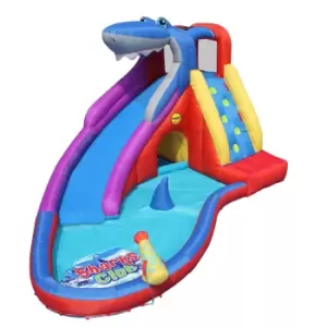 Happy Hop Sharks Club Bouncer / Bouncy Castle with Slide