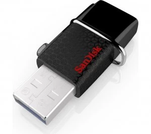 SANDISK Ultra Dual USB 3.0 OTG Memory Stick - 64GB, Black