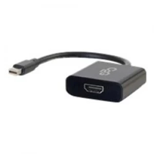 C2G 8" mDP M to HDMI F Active 3D 4K Blk