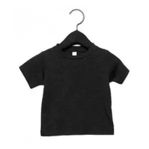 Bella + Canvas Baby Tri-Blend T-Shirt (18-24 Months) (Charcoal Black Triblend)