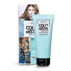 Colorista Washout Aqua Blue Semi-Permanent Hair Dye Blue