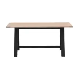 Gallery Interiors Ascot Trestle Table in Meteor