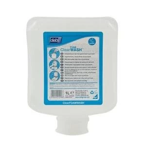 DEB 1 Litre Foaming Soap Refill Clear N03869