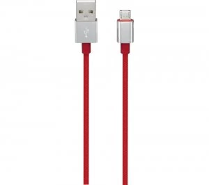 Sandstrom SMCRED17 USB A to Micro USB Cable 1m