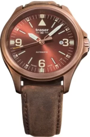 Traser H3 Watch Active Lifestyle P67 Officer Pro Automatic Bronze Brown