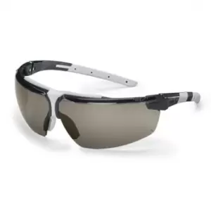 Uvex Anti-Mist UV Safety Glasses, Grey Polycarbonate Lens