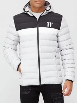 11 Degrees Space Jacket, Grey/Black, Size XL, Men