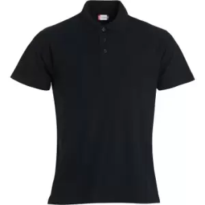 Clique Mens Basic Polo Shirt (XXL) (Black)
