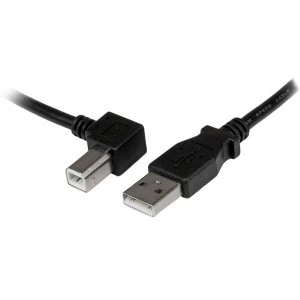 StarTech 1m USB 2.0 A to Left Angle B Cable MM