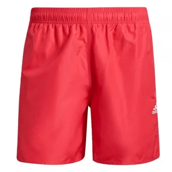 adidas Solid Swim Shorts Mens - Power Pink