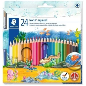 STAEDTLER Noris Aquarell Pencil Set Pack of 24